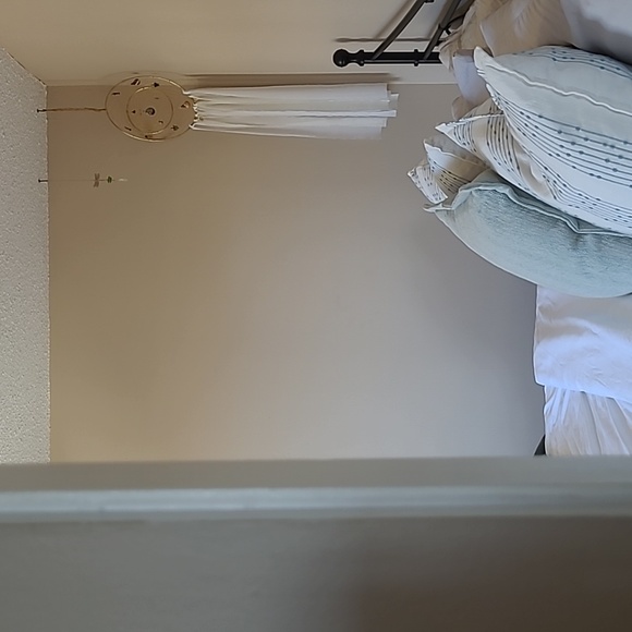 Bespoke dream catcher gold white ivory silk ribbon - Picture 5 of 5